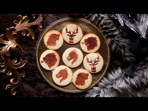 Game Of Thrones Stencil Cookies • Tasty