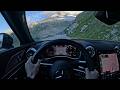 Swiss Alps Morning Drive in Mercedes AMG SL63: Furka Pass | 4K ASMR POV Scenic Drive