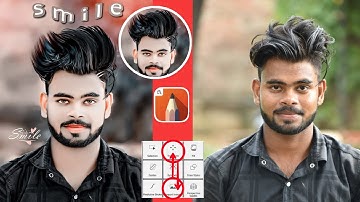 Autodesk Hair Editing Step By Step ||Autodesk Sketchbook Hair + Face Smooth