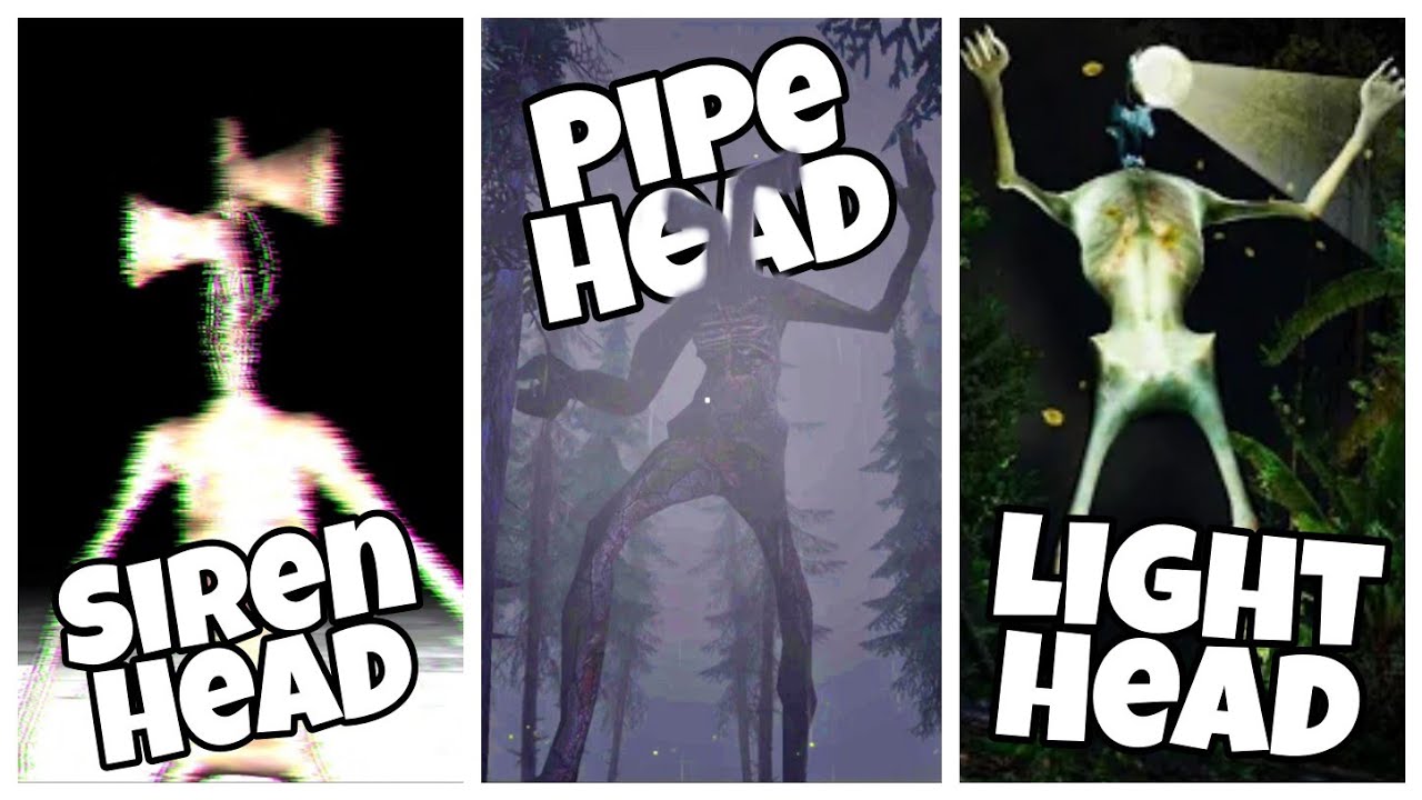 Siren Head vs Pipe Head vs Light Head YouTube