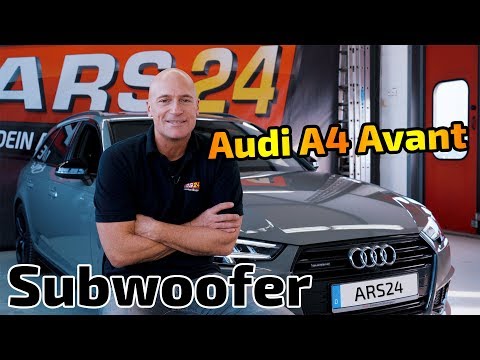 Audi A4 Avant B9 2018 | neuer Subwoofer an B&O Soundsystem | ARS24