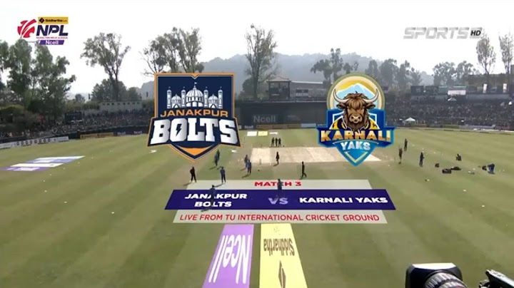 Karnali Yaks Vs Janakpur Bolts||Full Highlights