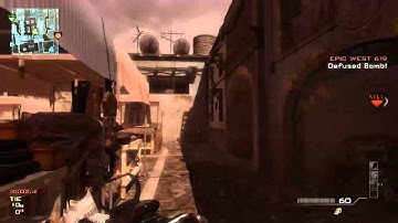 Random Grenade Double Kill-Cam on Seatown in Modern Warfare 3