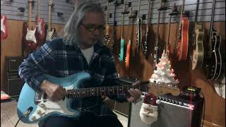 Blue Christmas  - Elvis Presley's guitar cover