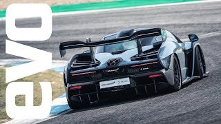 Bruno Senna on a hot lap of Estoril in the new McLaren Senna