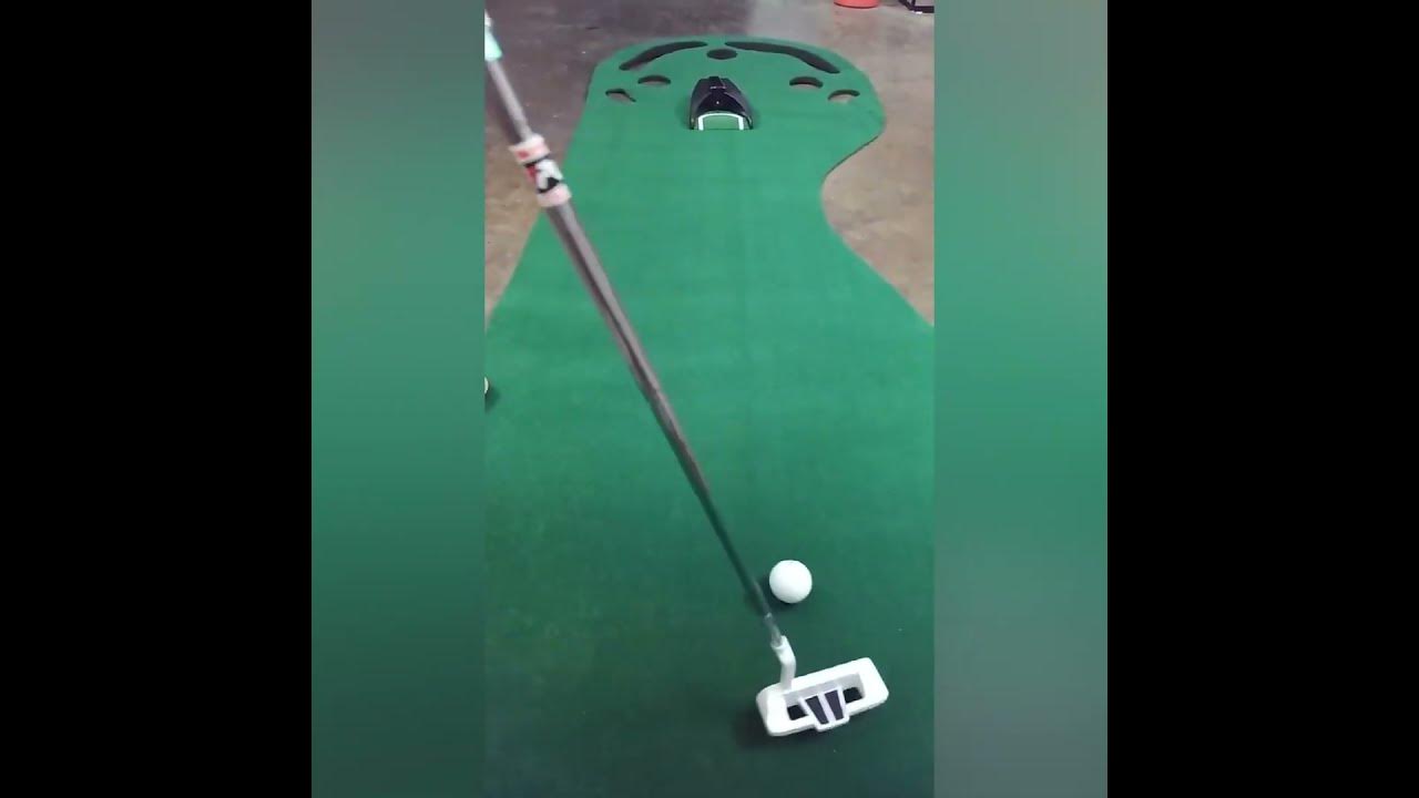 Golf Automatic Ball Return Putter Set 3 Section Detachable Right Hand