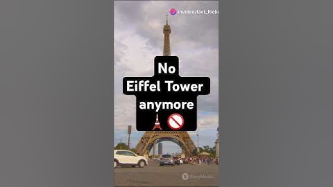 Fact Of No Eiffel Tower Anymore!!🗼🔧#didyouknow #facts #history #trivia #facts #paris #eiffeltower
