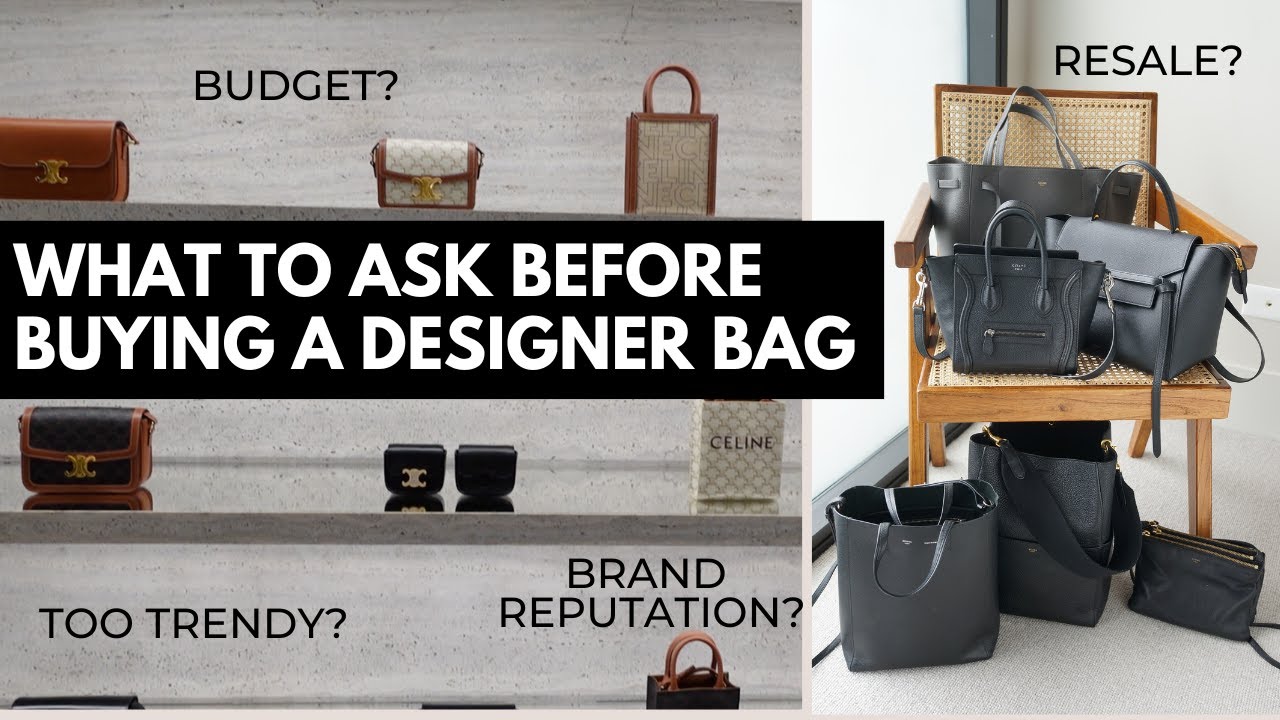 Can YOU tell the difference between the designer bag and cheap