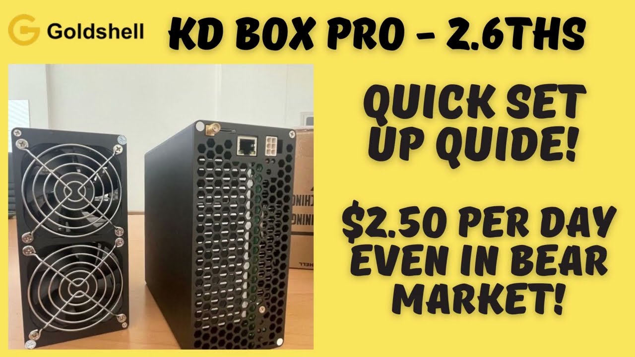 How to Set Up Goldshell KD Box Pro | Full Guide & Profitability