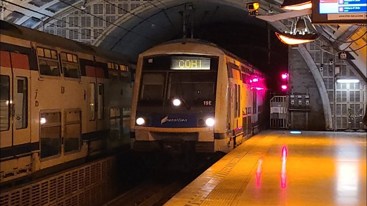 (FHD) Les MI2N et RER NG du RER E 