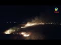 Incêndio atinge terreno no bairro Esplanada, em Iguatu