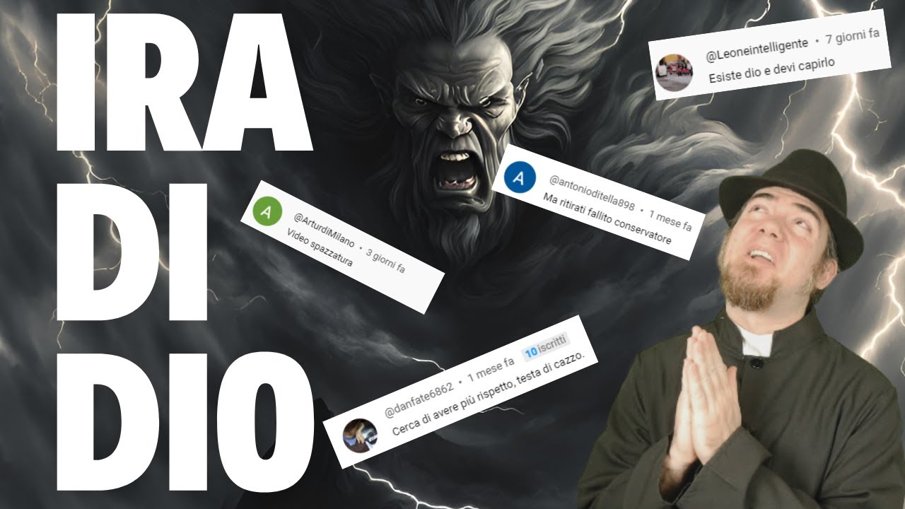 L'ira di Dio si abbatterà su di me! Commenti degli apostoli 23 #haters ...