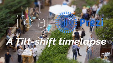 Life at Prezi Tilt-shift timelapse