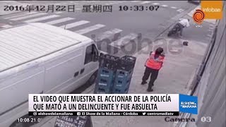 El video de la policía bonaerense que fue absuelta