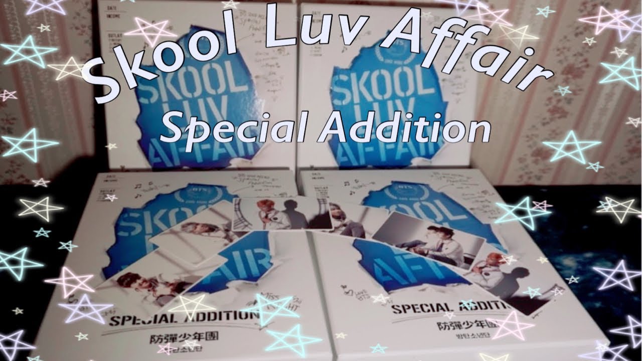 Unboxing 6 BTS Skool Luv Affair: Special Edition Albums - YouTube