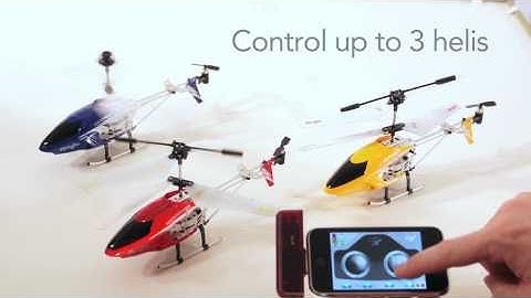 iRemoco - remote control helicopter for iPhone, iPod and iPad