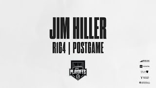 Head Coach Jim Hiller | R1G4 LA Kings lose to Edmonton Oilers Resimi