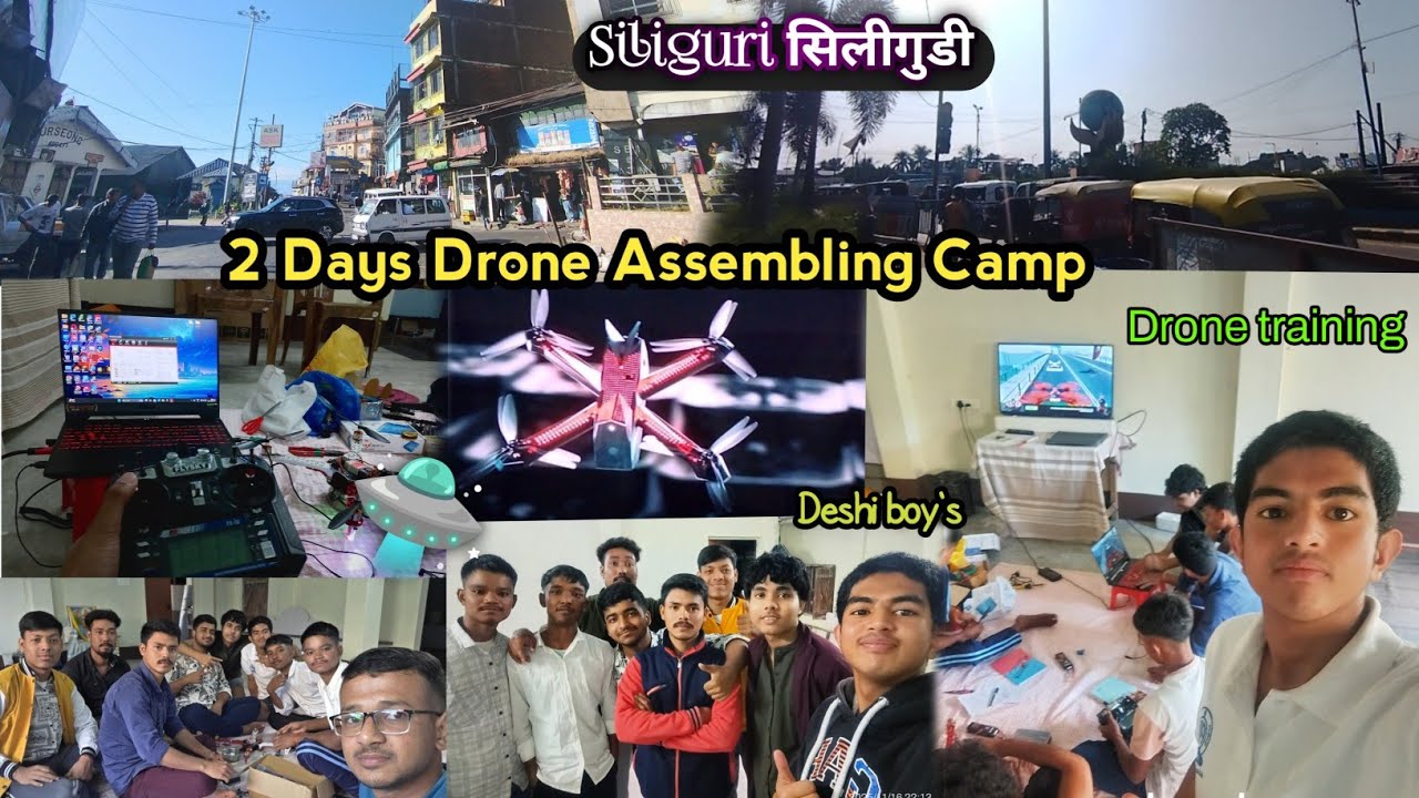 My First Solo Traval to Siliguri🚆 Drone Assembling Workshop Experience | विज्ञान भारती Training Vlog