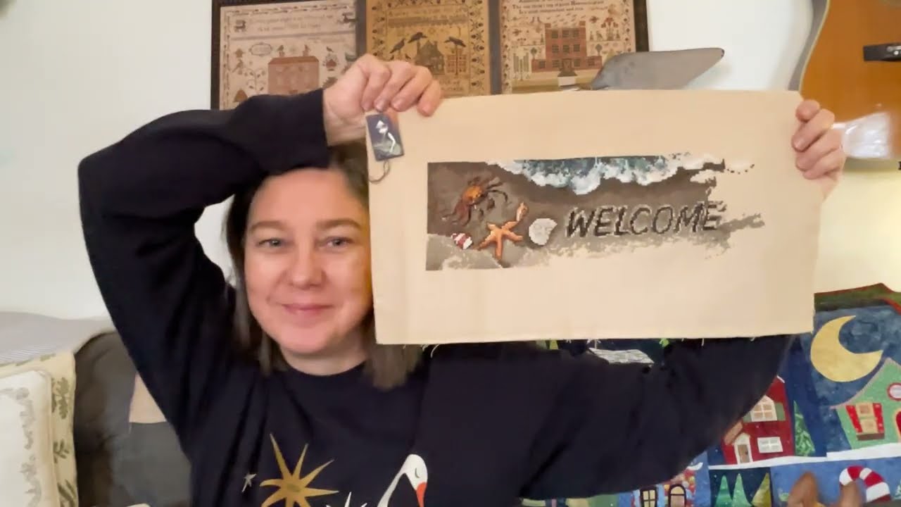 Flosstube~ A Catch up on Finishes, Wips and New Starts