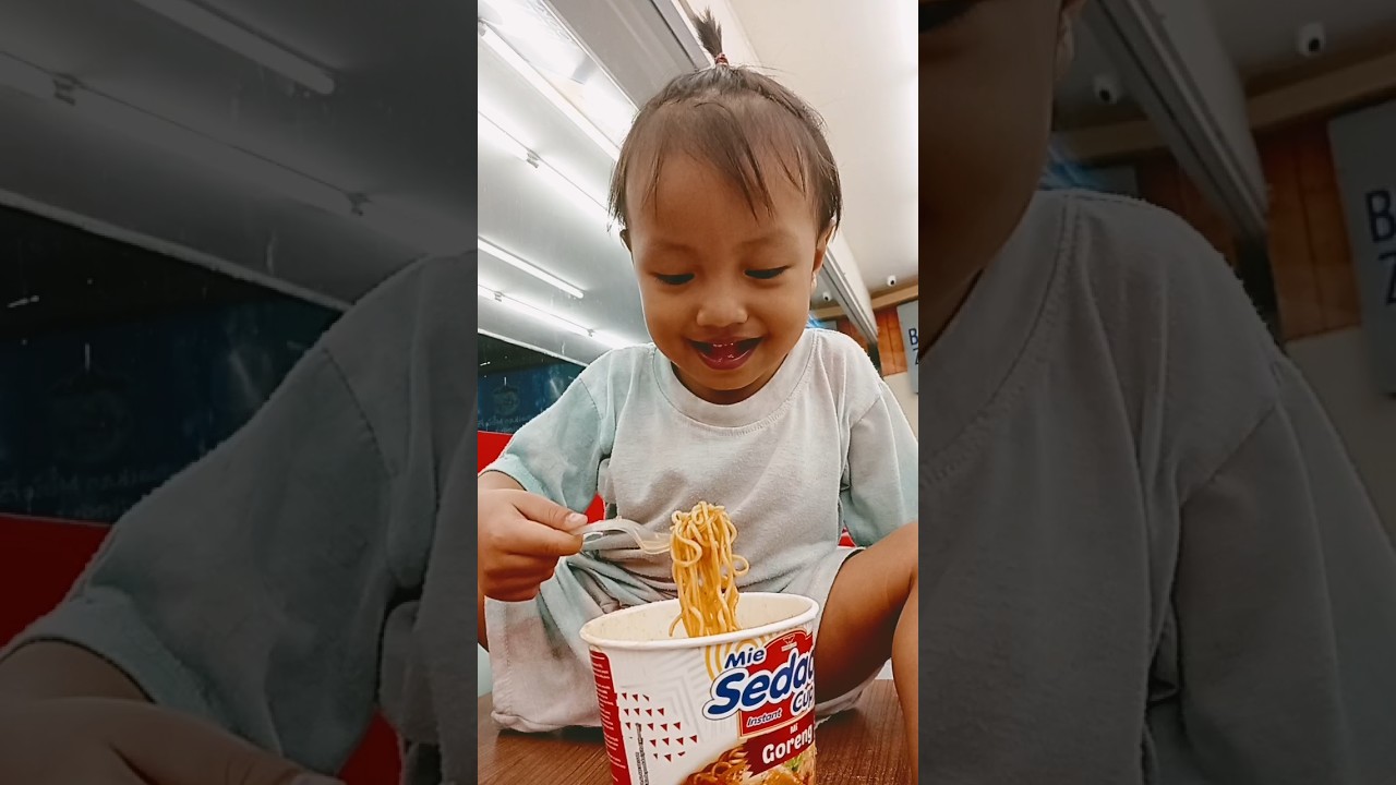 pok mik agi || pop noodles again😅... 