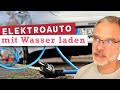 E-AUTO mit 100% WASSERKRAFT laden | Prototyp nutzt Hydrotrick