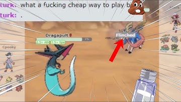 FLINCH SPAM team makes Noobs SALTY in pokemon showdown