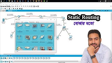 CCNA Bangla Tutorial Class by Class-16 | Static Routing *to Very Easy Way*