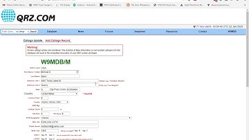 Adding secondary callsign to QRZ