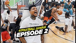 "He Better STEP The **** UP!" Frank Nitty vs Cezar Guerrero | Ballislife Streetball League Episode 2