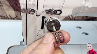 إصلاح مشكلة كبيرة جدااا في عيار ماكينة الخياطة.