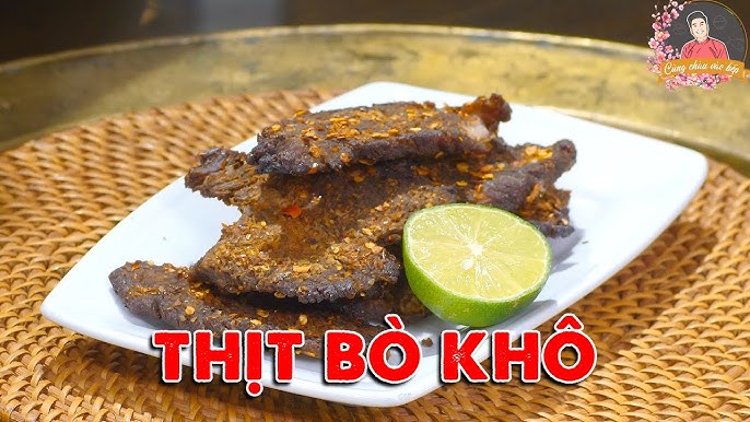 Sấy Thịt Bò Khô Bằng Lò Nướng: Hướng Dẫn Chi Tiết Để Có Món Ngon Tuyệt Hảo