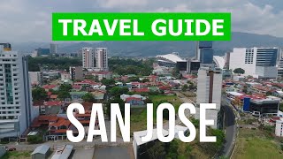 City of San Jose in 4k. Costa Rica, San Jose to visit