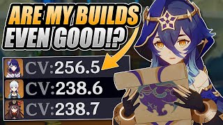 I Ranked My STRONGEST Builds on This Genshin Website