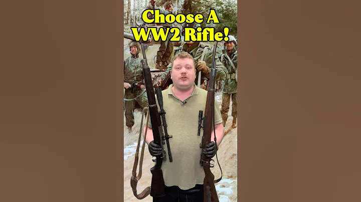 Choose a WW2 Bolt Action Rifle!