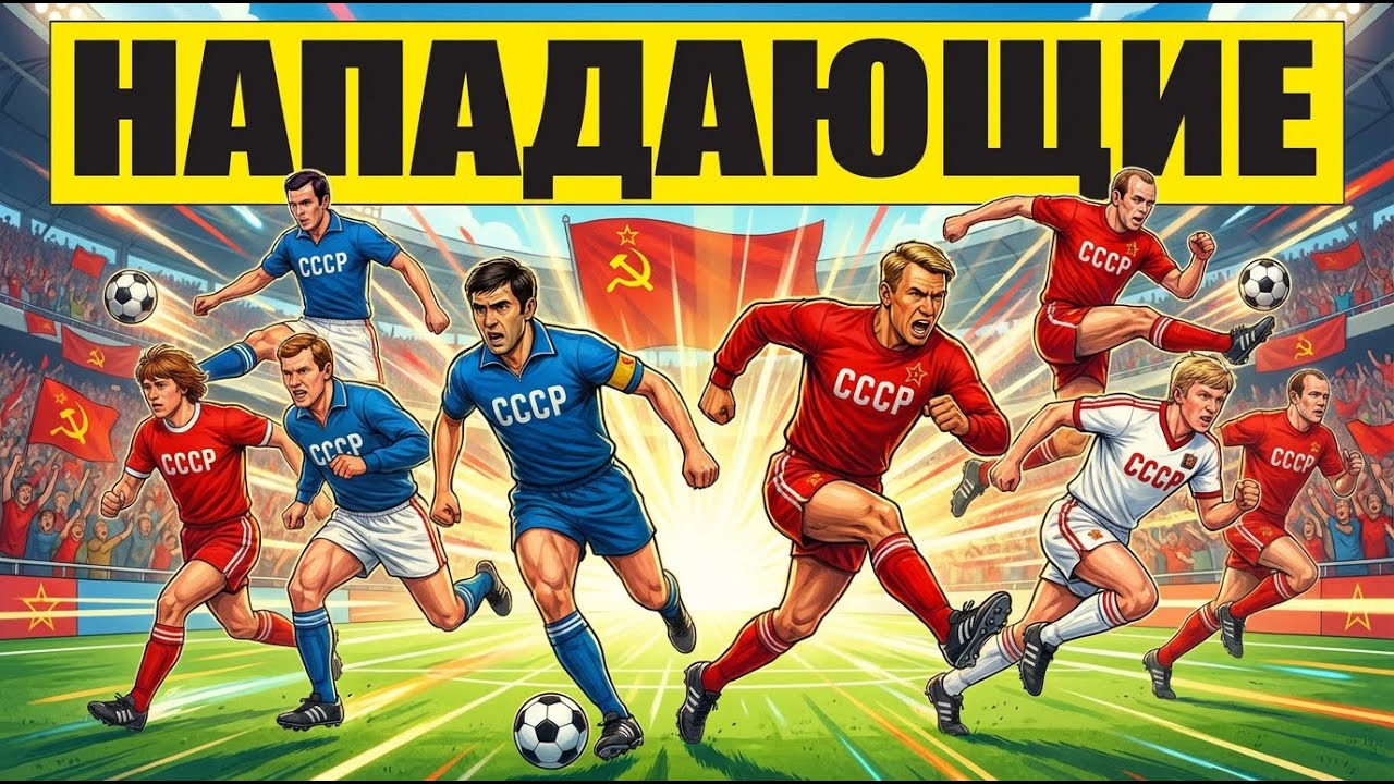 Лучшие НАПАДАЮЩИЕ СССР за всю историю