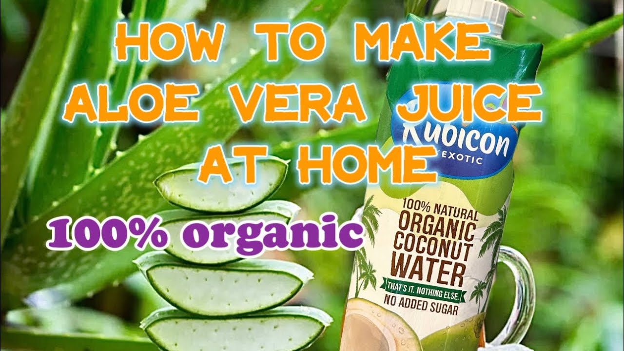 Amazing benefits of Aloe vera & Coconut water Good for health viral