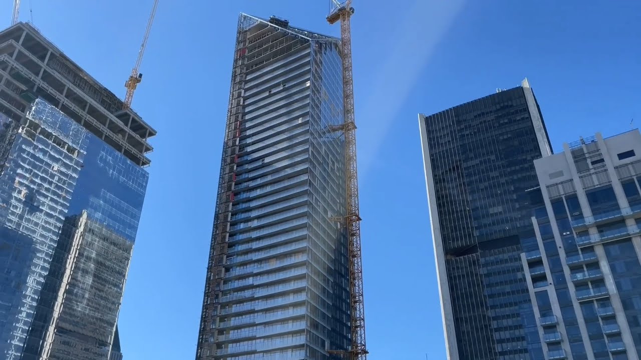 Old Montreal Skyscrapers Panoramic View