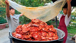 видео: Буглама НОВОГО УРОВНЯ — более 300 кг Баранины! Зрелище, Которое Увидишь не Каждый день! картинка: Буглама НОВОГО УРОВНЯ — более 300 кг Баранины! Зрелище, Которое Увидишь не Каждый день!