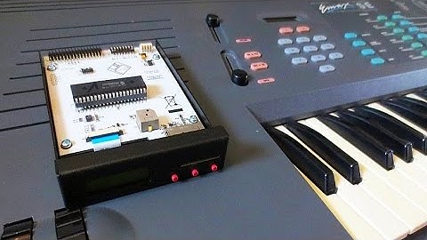 E-MU Emax - HxC Floppy Drive Emulator Upgrade - How to video