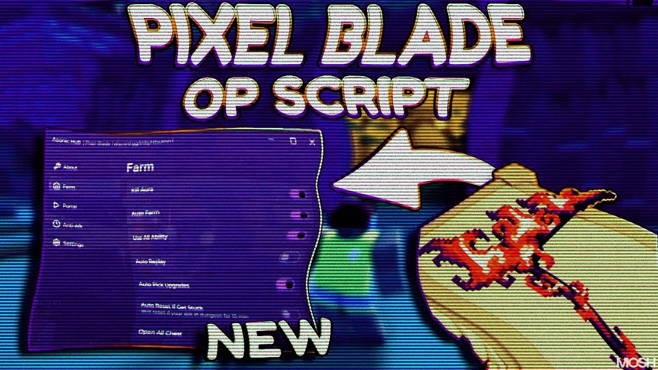 *NEW* PIXEL BLADE SCRIPT - NO KEY! | UPDATED | (AUTO FARM, KILL AURA ...