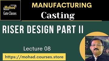 Casting 08 Riser Design Part II