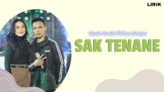 Sak Tenane ~ Denik Armila Ft Iwan Samjoe || Lirik Video