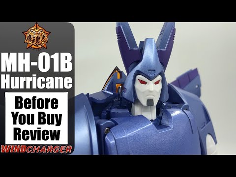 Transformers Masterpiece Review: MH Toys MH-01B Hurricane (Quietus KO/Cyclonus)