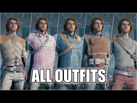 Jedi Survivor - All Outfits and Cosmetics - Character Customization