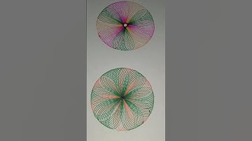 Spirograph design pattern #spirograph #trending #shorts #viral #youtube#ytshorts #vlog
