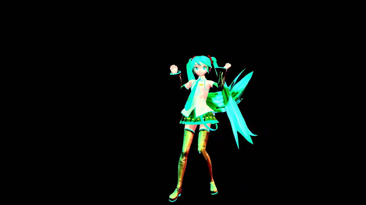 My Time Short ver.(60FPS) - Hatsune Miku Hologram Ready. (REMADE) - YouTube