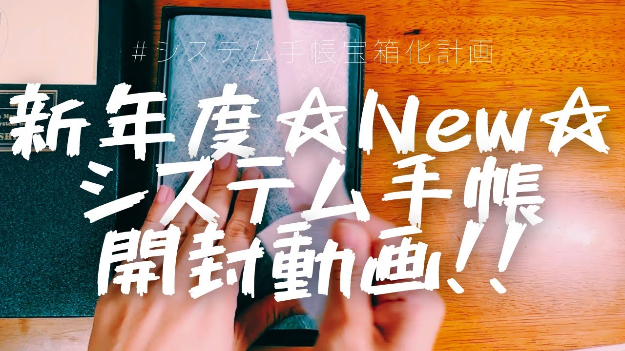 【NEW手帳開封動画】めちゃくちゃ美しい手帳でおったまげ🥳❤️❤️❤️‼️