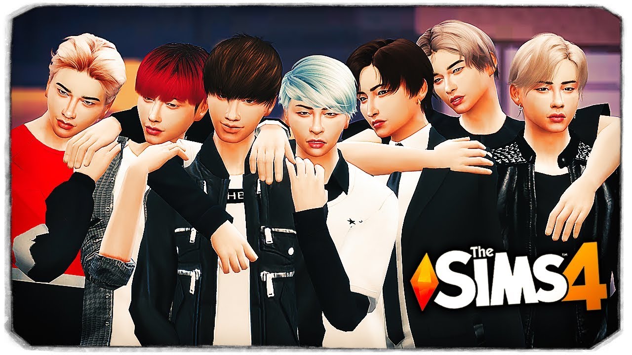 Sims 4 bts custom content - starnelo