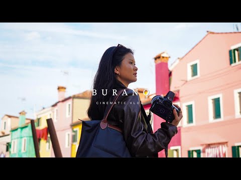 CINEMATIC VLOG | An Ode to Burano | SONY ZV-E10