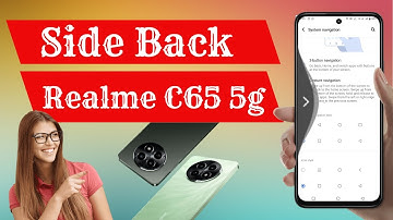 How To Enable Side Back Button Realme C65 5g/Realme C65 5g Me Side Back Button Kaise Lagaye